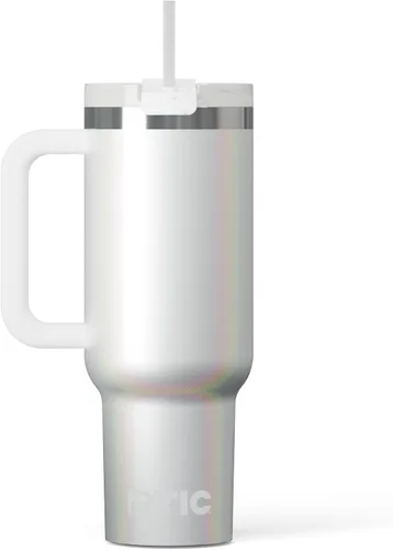 Vista 46 de RTIC Vaso Tumbler de Viaje por Carretera de 30 oz con Doble Pared Revestido de Cerámica Aislado Taza Portátil de Café de Viaje de Acero Inoxidable