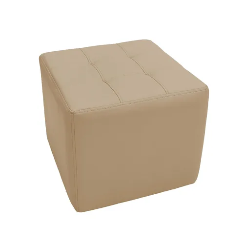 Vista 9 de Factory Direct Partners Banco otomano rectangular copetudo con acento bellamente tapizado para el hogar moderno, oficina, biblioteca o área de Negro