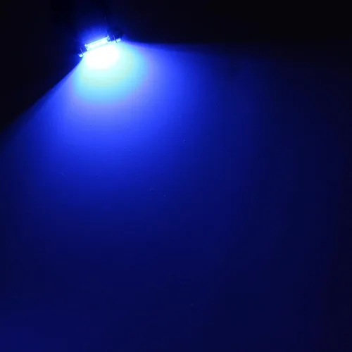 Vista 8 de Alla Lighting Bombillas LED de festón DE3021 DE3022 7065 de 31mm, 10000K azul CAN-Bus interior cúpula, mapa, maletero, luces de cortesía paso