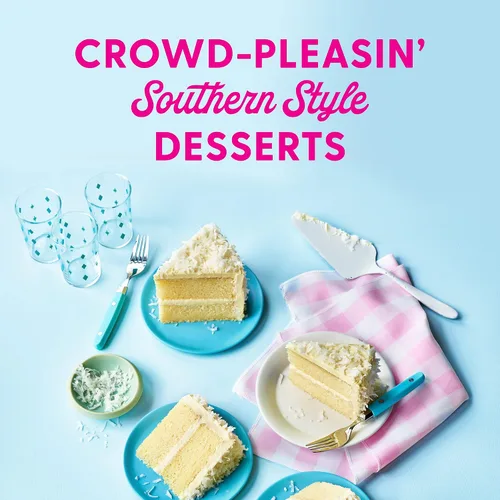 Vista 7 de Duncan Hines Dolly Parton's Favorite Southern Style - Mezcla de pastel con sabor a coco, 15.25 onzas
