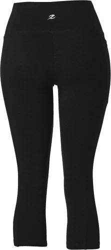 Vista 2 de Energy Zone Legging corto elástico de algodón con bolsillos para mujer