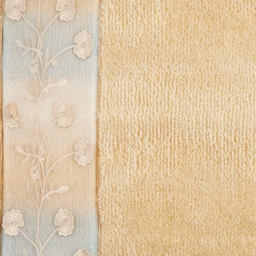 Vista 4 de Popular Bath Alfombra de baño con diseño de rosa degradado, azul