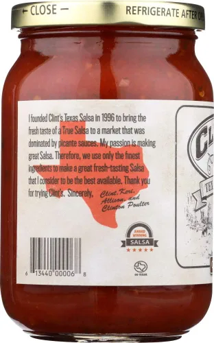 Vista 3 de Clints Chipotle de salsa 16 oz (paquete de 6)