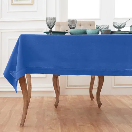 Vista 66 de Solino Home Mantel de lino blanco de 52 x 52 pulgadas, mantel cuadrado de lino 100% puro, con dobladillo clásico, lavable a máquina para verano