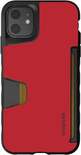 Vista 22 de Smartish - Rojo escarlata - Funda delgada para iPhone 11 Pro Max - Gripmunk [ligera + protectora] Funda fina - Compatible con iPhone 11 Pro Max