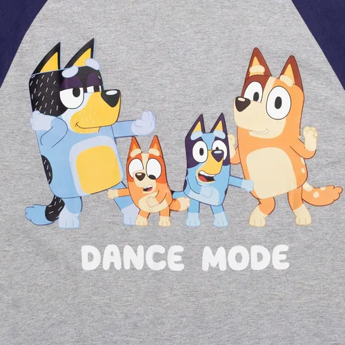 Vista 3 de Bluey Mom Dad Bingo Girls Matching Family T-Shirt Toddler to Adult