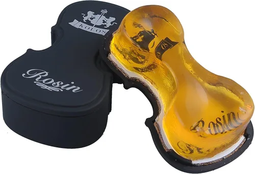 Vista 9 de PUNK Colofonia Natural Transparente Adecuada para Violín, Violonchelo, Viola y Otros Instrumentos de Cuerda Frotada (2A)
