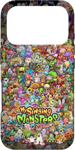 Vista 30 de My Singing Monsters - Funda de teléfono Monster Medley para iPhone 17