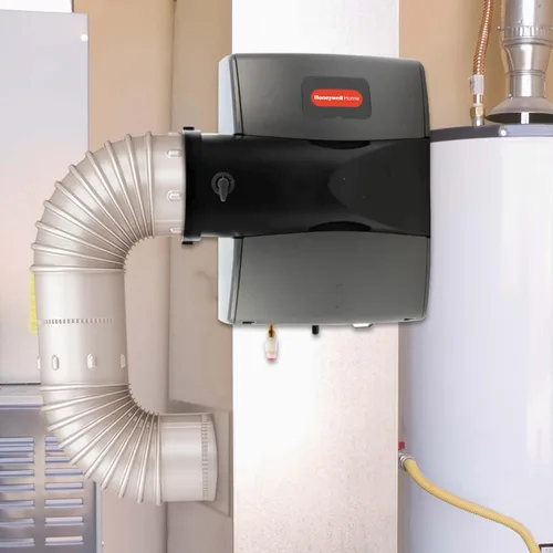 Vista 6 de Honeywell Home Humidificador para toda la casa y humidistato digital HE400A