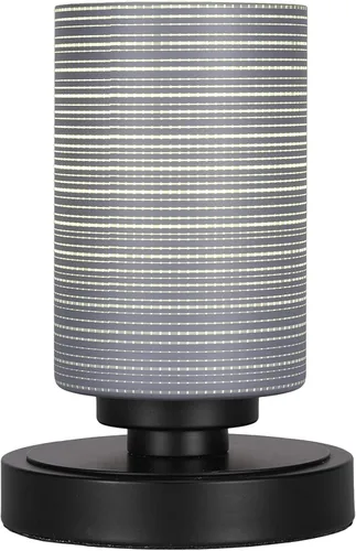 Vista 65 de Luna - Lámpara de mesa con 1 luz en granito oscuro (51-DG-300)