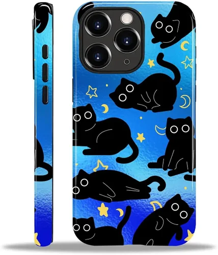 Vista 168 de Funda para iPhone 11, resistente híbrida 2 en 1, protección completa contra golpes con acabado brillante, diseño de collage de tela a cuadros