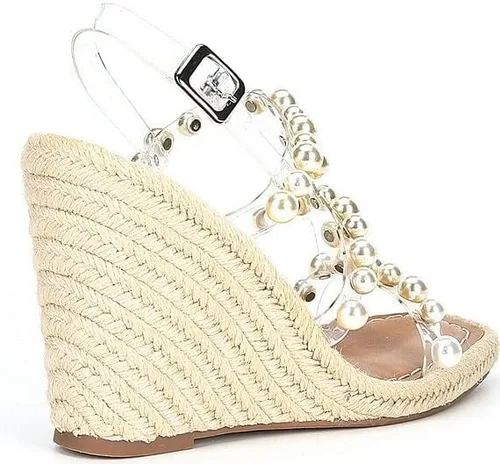 Vista 2 de Steve Madden Sandalia de cuña vertical para mujer