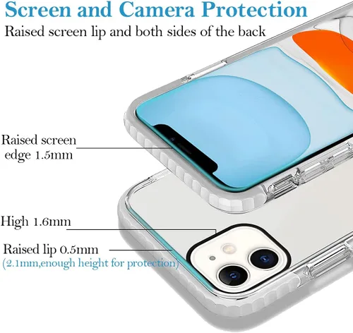 Vista 28 de Funda de teléfono personalizada para iPhone 11, diseño personalizado de fotos de collage de múltiples imágenes, resistente a los golpes, resistente
