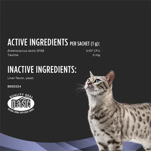 Vista 5 de Pro Plan Veterinary Diets FortiFlora Daily Probiotic Powder Supplement for Cats with Digestive Support and Immune System