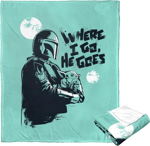Vista 15 de Northwest Star Wars Manta Decorativa Silk Touch, 40" x 50", Villanos del Lado Oscuro
