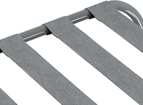 Vista 9 de LR-GY-2 - Portaequipajes plegable con estante de almacenamiento, soporte de equipaje de metal para habitación de invitados, dormitorio, hotel LR-GY-2