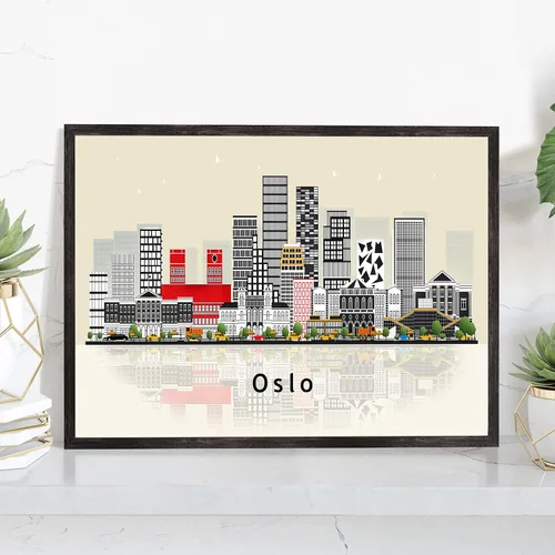 Vista 47 de Pera Print ADANA - Póster de Adana Turquía, ilustración de horizonte urbano de ciudad, póster moderno de pavo, impresión de paisaje urbano y punto
