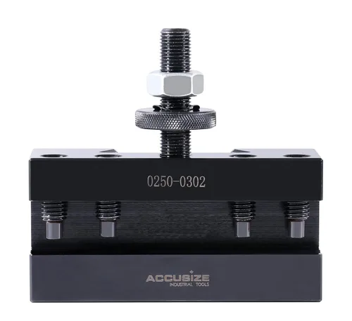 Vista 12 de Accusize Industrial Tools - Portaherramienta de cambio rápido para taladrado, torneado y rectificado, capacidad máxima de 1 pulgada, estilo No 2