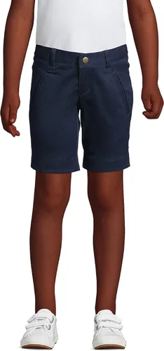 Vista 3 de Lands' End Bermudas chinas elásticas para niñas