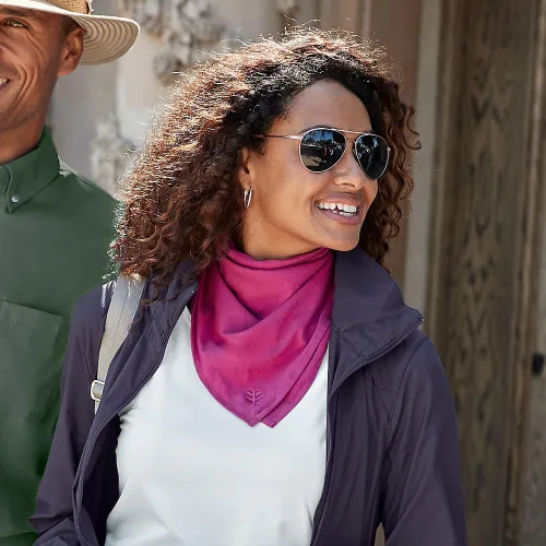 Vista 5 de Coolibar UPF 50+ Sanibel Everyday Beach Bandana - Protección solar para hombre y mujer