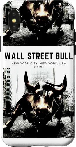Vista 5 de Stock Market Wall Street Bull Day Trading Phone case Case for iPhone 17