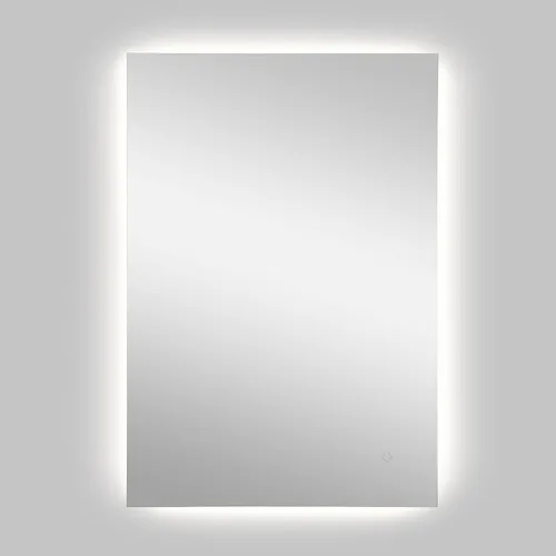 Vista 7 de JONATHAN Y MIR103A-2638 Nora - Espejo de tocador de baño de pared rectangular pequeño sin marco, antiempañamiento, retroiluminado, de 26 pulgadas