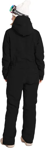 Vista 2 de Bluemagic - Traje de esquí de una pieza para mujer, traje de invierno impermeable para deportes de nieve