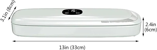 Vista 7 de Máquina selladora al vacío con bloqueo de frescura 5X, imprescindible para cocina portátil para Sous Vide, almacenamiento en congelador y diseño