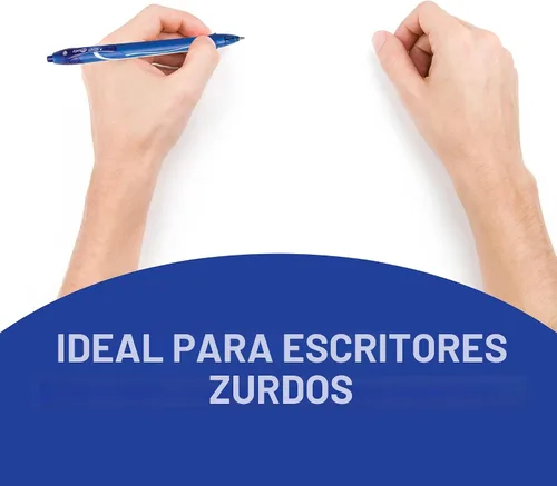 Vista 7 de BIC Gelocity - Bolígrafos de gel de secado rápido azul, punta media (0.7 mm - 1/32 pulgadas), paquete de 12 unidades, bolígrafos de gel retráctiles