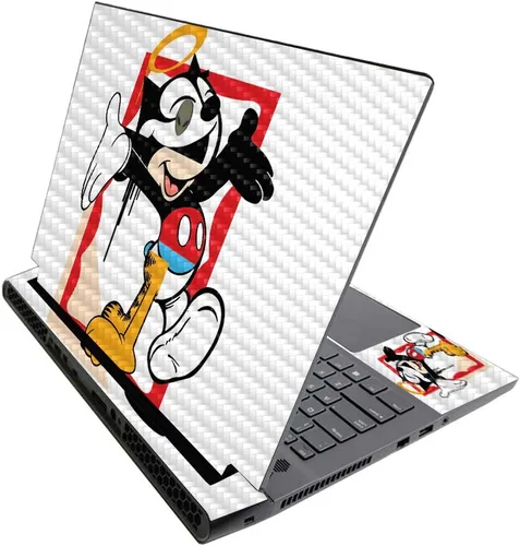 Vista 202 de MightySkins - Skin brillante con purpurina para Alienware M17 R3 (2020) y M17 R4 (2021) - Diversión de los años 90 Acabado duradero con purpurina