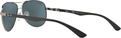 Vista 6 de Ray Ban RB8313 004K6 2.283 in Gafas de sol - Tamaño: 61- 13- 140 - Color: Gris, plateado