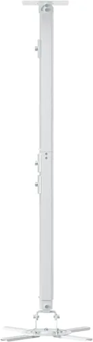 Vista 17 de suptek Soporte de montaje en techo para proyector se adapta a techo plano o inclinado, altura ajustable con longitud extensible de 30.7-49.21 Negro