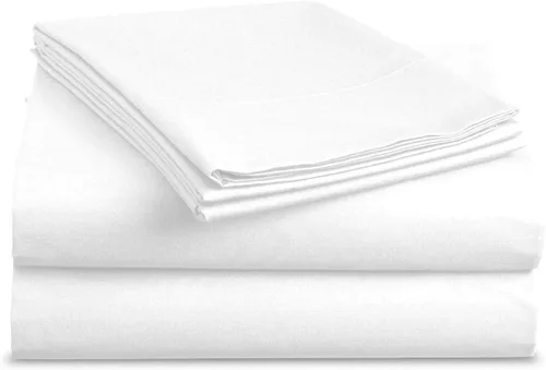 Vista 24 de Juego de sábanas de algodón 100 % 6 piezas de 400 hilos de lujo juego de sábanas para cama (color)