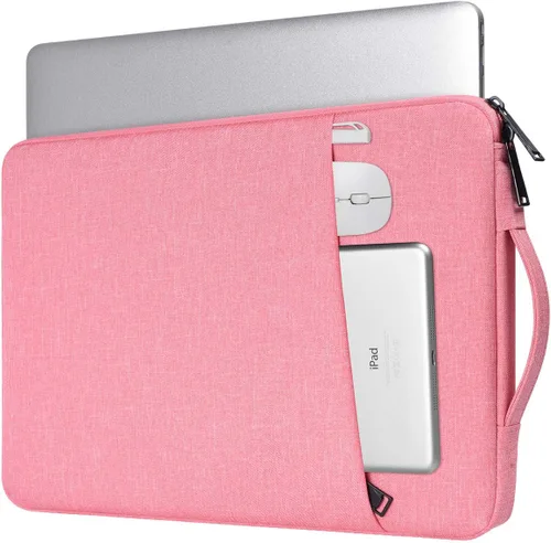 Vista 8 de Funda para portátil de 13 pulgadas para portátil de 13.5-14.4 pulgadas Surface Laptop Studio/6/5/4/3, Surface 7th de 13.8", Asus ZenBook/Dell Negro