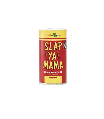 Vista 8 de Slap Ya Mama Condimento cajún estilo Louisiana, mezcla caliente, sin MSG y Kosher, lata de 8 onzas