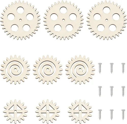 Vista 10 de OLYCRAFT 12 piezas de impresiones de pie de dinosaurio de madera de 3.5 x 3 x 0.3 pulgadas, recortes de madera en blanco sin terminar, rebanadas