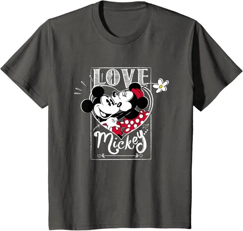 Vista 69 de Disney Mickey & Minnie Mouse Love Mickey - Camiseta para el día de San Valentín