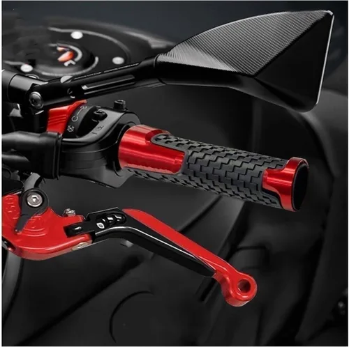 Vista 5 de Motorcycle for Suzuki DL250 V-Strom 2017 2018 2019 2020 2021 7/8'' 22mm DL 250 VSTROM Motorcycle Hand Grips Handle Handlebar Grip Ends Plug