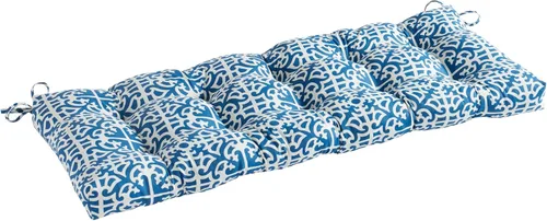 Vista 35 de Greendale Home Fashions Cojín de banco para exteriores de 51 pulgadas, Adobe Stripe