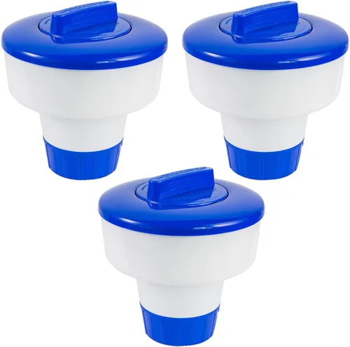 Vista 8 de XtremepowerUS Dispensador del cloro del flotador del bromo del cloro, dispensador del flotador de la tableta 3" para la piscina, idea para la tierra