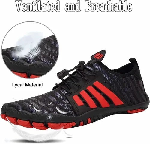 Vista 2 de Water-Shoes-Mens-Womens Quick-Dry Barefoot-Swim Diving Shoes-Aqua-Socks for Sports Climbing Beach Surf