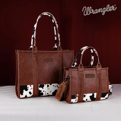 Vista 6 de Wrangler - Bolso de mano para mujer, con asa superior, bolso vintage