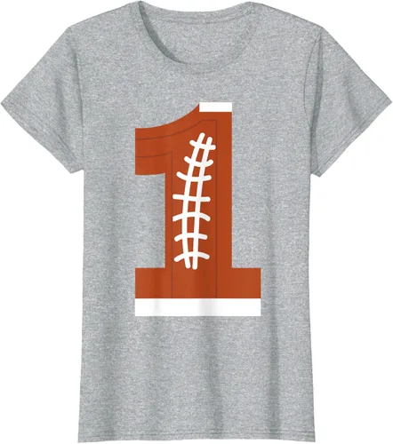 Vista 26 de 1st Birthday Football Ball Boys Camiseta de regalo de 1 año Negro
