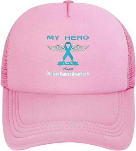 Vista 2 de Gorra de béisbol de malla para papá, gorra de camionero ajustable, unisex, color negro