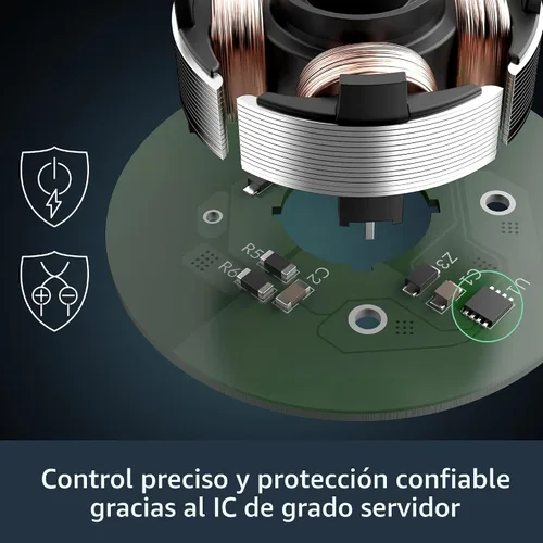 Vista 6 de ARCTIC P12 Pro PST - Potente Ventilador Premium, Ventilador PWM de 120 mm con Splitter de Cable Y, 600-3000 RPM, 0 RPM <5% PWM, Rodamiento de Fluido