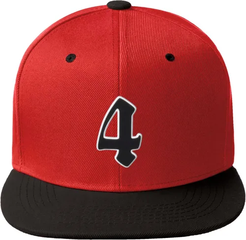 Vista 1237 de Daxton Gorra clásica con visera de billete plano con letras del alfabeto inglés antiguo de la A a la Z