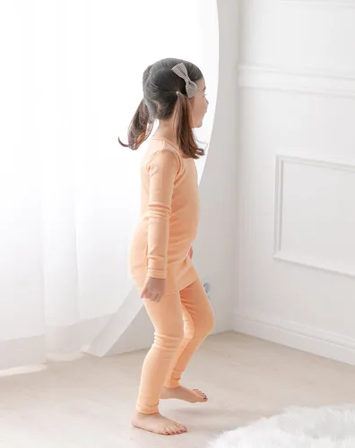 Vista 146 de AVAUMA - Pijama para niños y niñas de algodón básico para uso diario