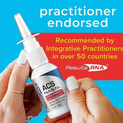 Vista 4 de Results RNA - ACS 200 Nasal Extra Strength – El lavado nasal más eficaz disponible. Limpia los pasajes nasales ayudándote a respirar profundamente
