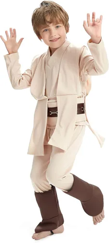 Vista 5 de Oakamy Obi Wan Kenobi - Disfraz de Halloween para niños
