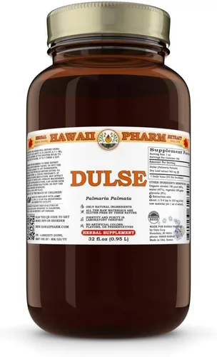 Vista 10 de Extracto líquido de Dulse, Dulse (Palmaria Palmata) Suplemento de tintura en polvo de hojas de 15 x 4 onzas